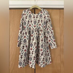Hanna Andersson Disney Minnie and Mickey Skater Dress Size 5